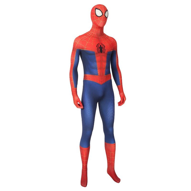Traje de Cosplay Spiderman Spider-Verse - Disfraz de Halloween para Adultos - Fantasia Cosera
