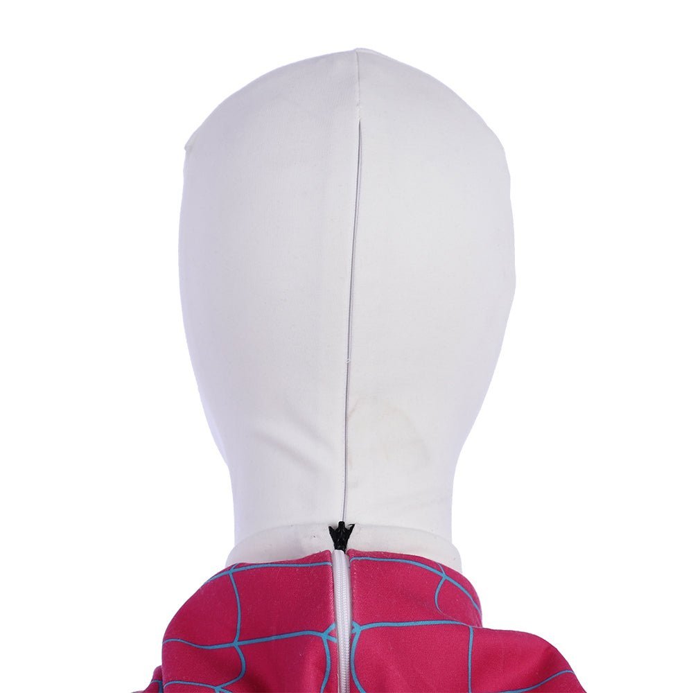 Traje de Cosplay de Spider-Gwen / Ghost-Spider de Spider-Man: Into the Spider-Verse - Fantasia Cosera