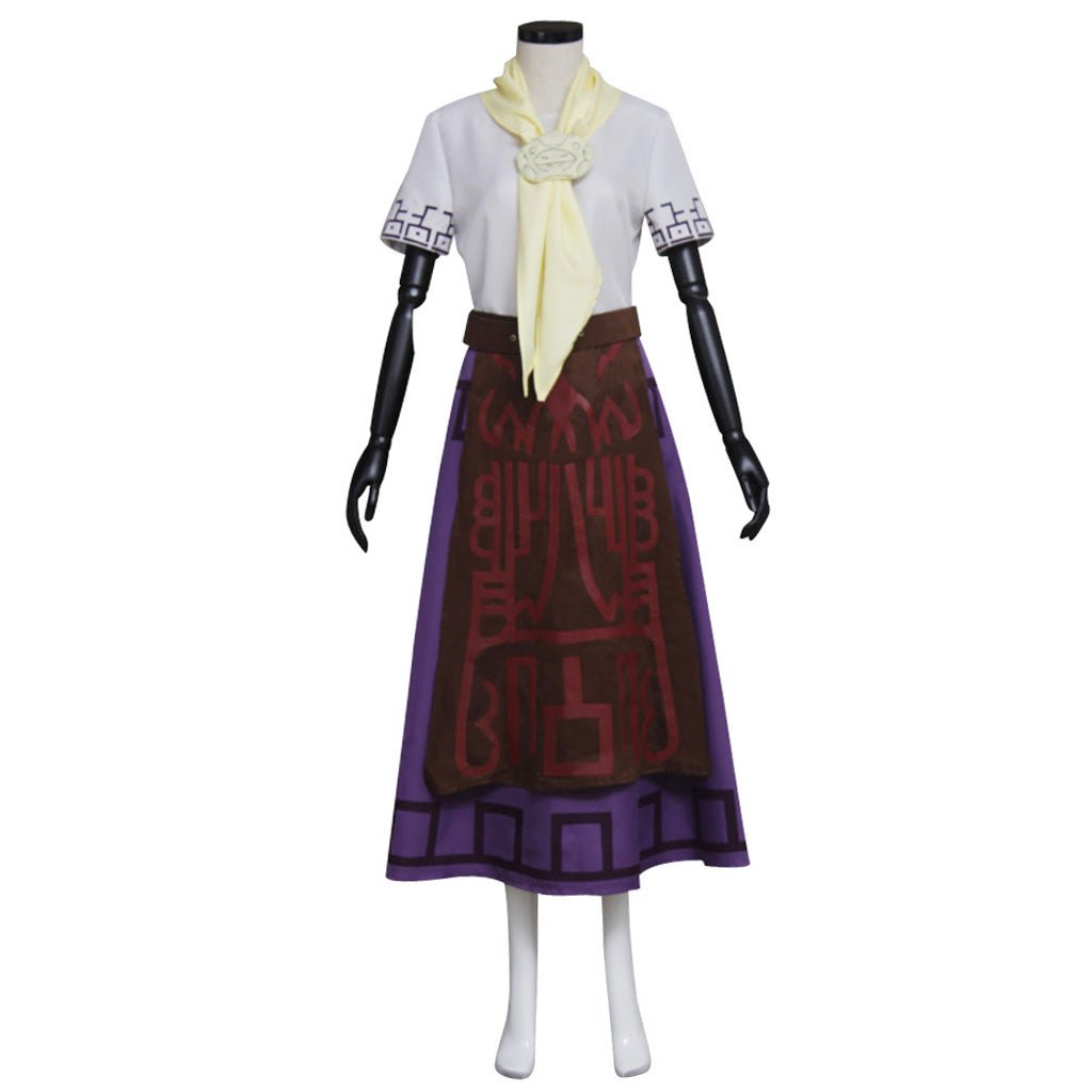 Traje de Cosplay de Malon de The Legend of Zelda - Vestido de Personaje de Juego para Mujeres - Fantasia Cosera