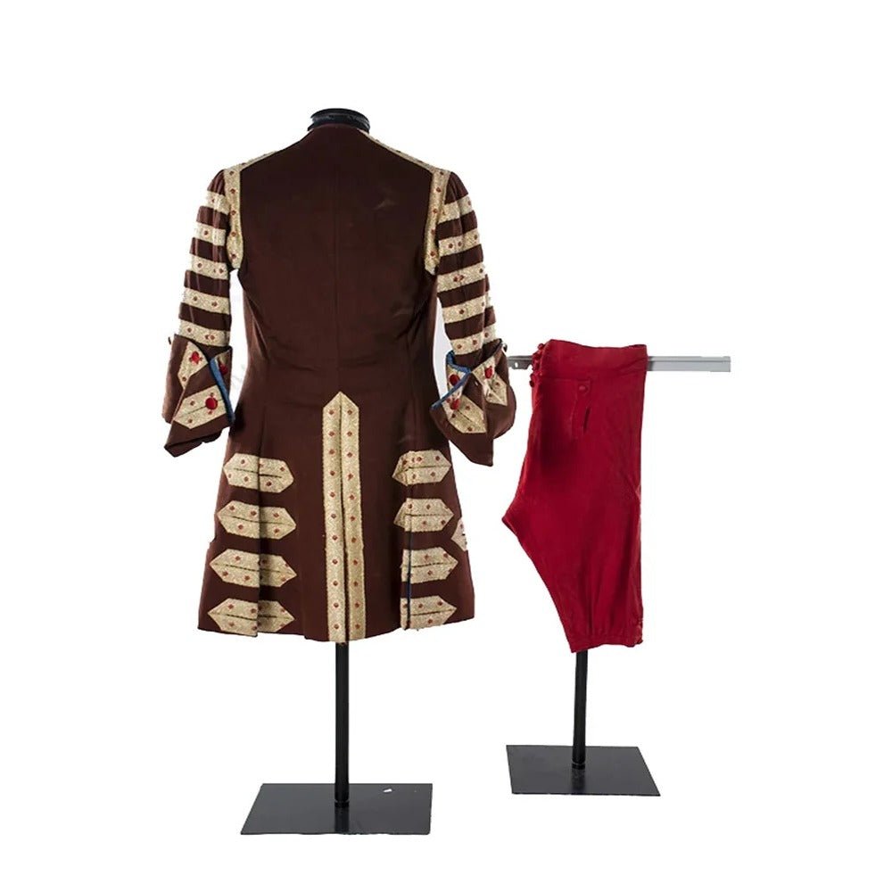 Traje de Caballero Noble de la Regencia Tudor - Uniforme de Príncipe Medieval Victoriano de la Corte Real de los años 1720 | Fantasía Cosera - Fantasia Cosera