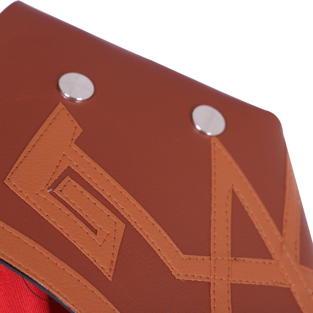 Traje de Cosplay de Auron de Final Fantasy X | Conjunto Completo de Traje Rojo para Role Play - Fantasia Cosera