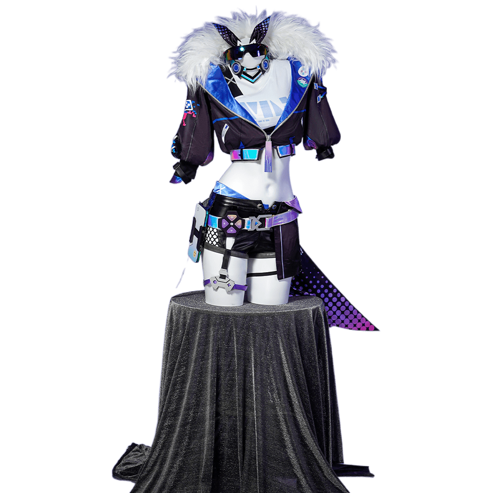 Traje de Cosplay de Lobo Plateado de Honkai: Star Rail - Outfit Futurista de Anime y Videojuegos - Fantasia Cosera