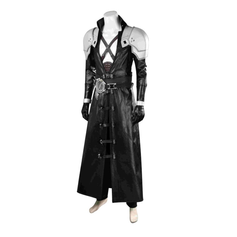 Traje de Sephiroth de FF7 Remake Edición Deluxe para Adultos - Disfraz de Halloween Personalizado - Fantasia Cosera