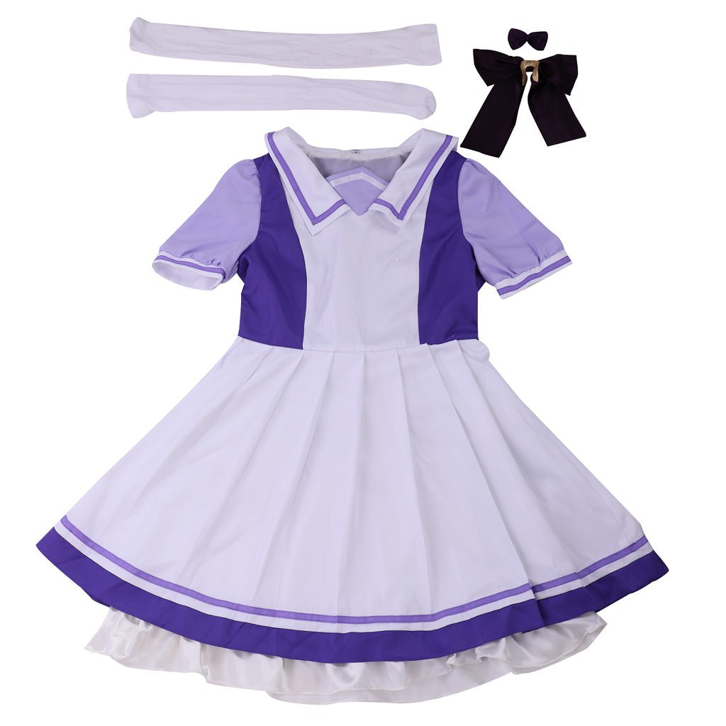Uniforme Escolar de Uma Musume Pretty Derby McQueen para Cosplay - Fantasia Cosera