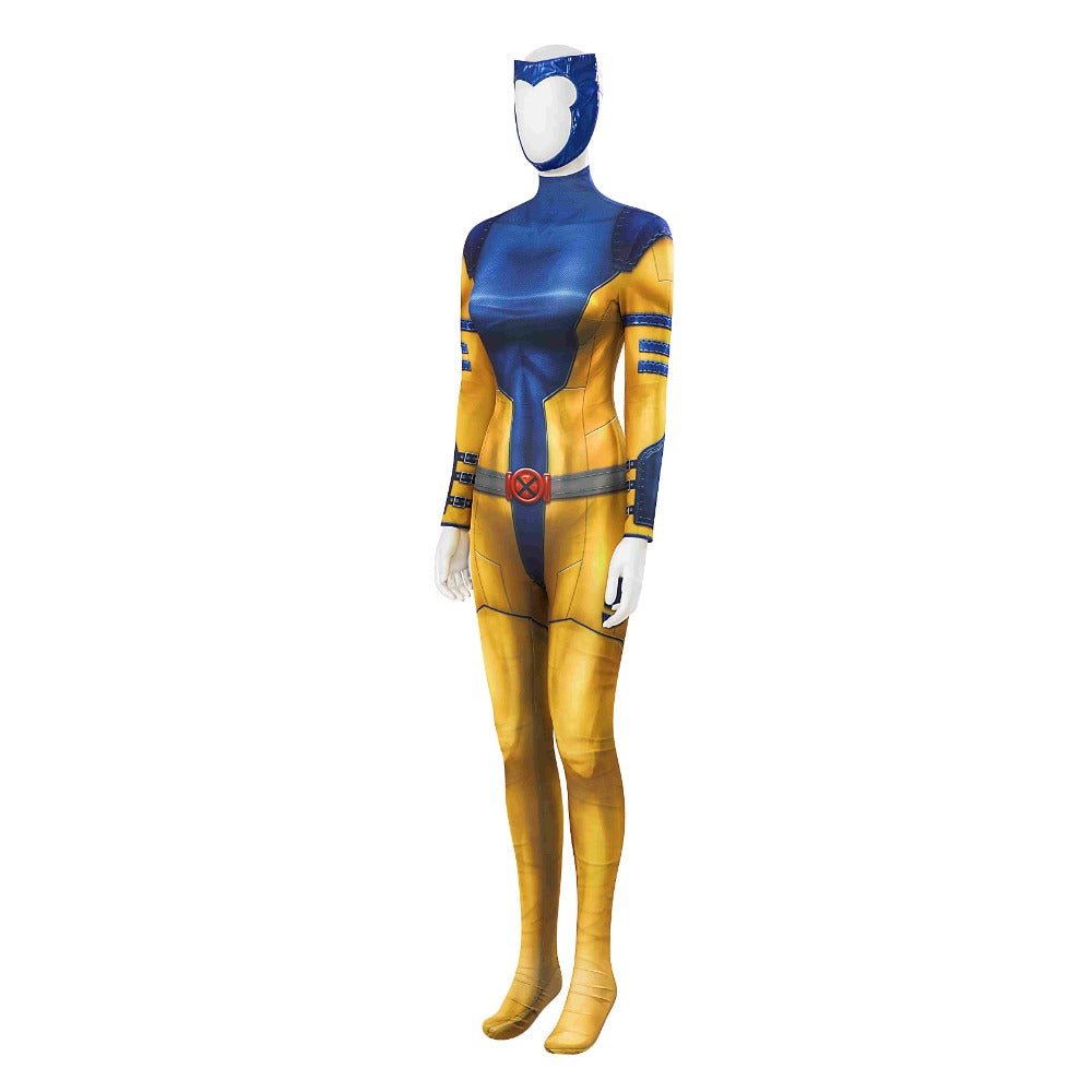 Traje de Cosplay de Jean Grey Fénix X-Men - Conjunto Completo Disfraz de Halloween - Fantasia Cosera