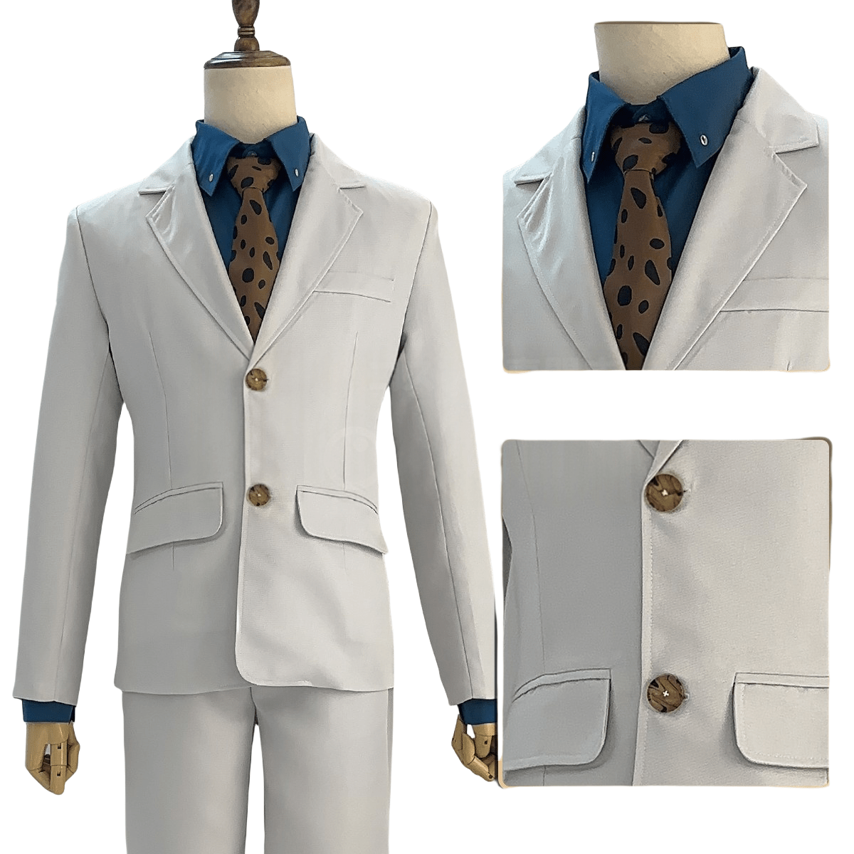 Traje de Cosplay de Nanami Kento de Jujutsu Kaisen - Calidad Premium - Fantasia Cosera