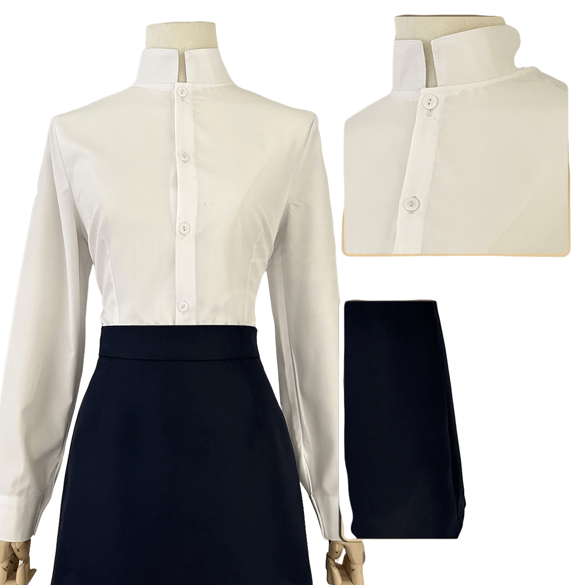 Traje de Cosplay de Maki Zenin de Jujutsu Kaisen - Outfit de Anime de Alta Calidad - Fantasia Cosera