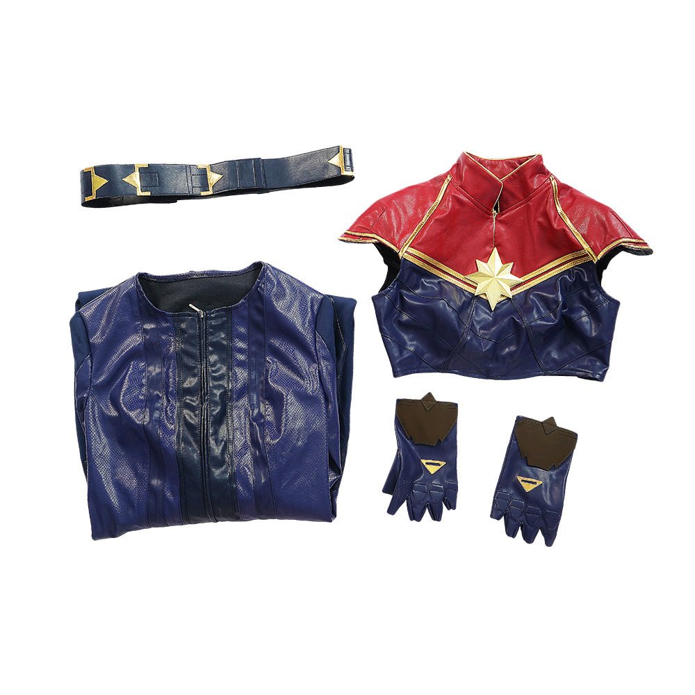 Traje de Cosplay de Ms Marvel Kamala Khan para Halloween - Traje de Marvel para Mujeres - Fantasia Cosera