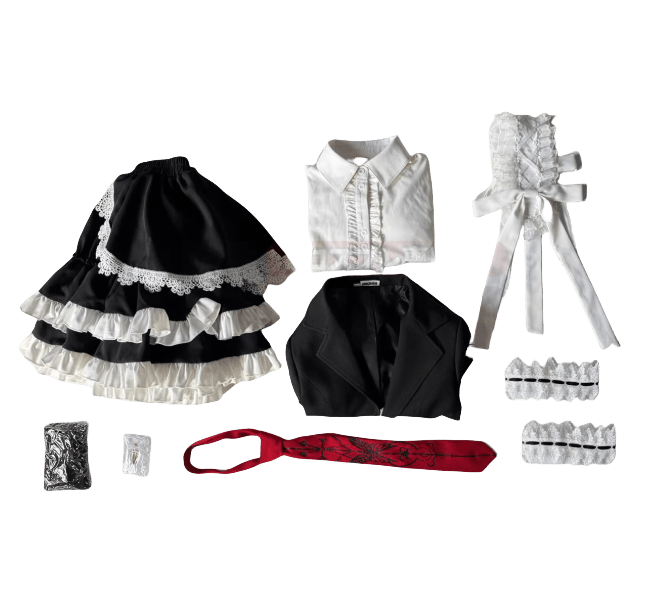 Traje de Cosplay de Celestia Ludenberg - Danganronpa: Trigger Happy Havoc - Fantasia Cosera