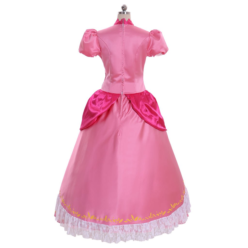 Disfraz de Princesa Daisy | Vestido de la Hermana de Peach de la Serie de Cosplay del Juego - Fantasia Cosera