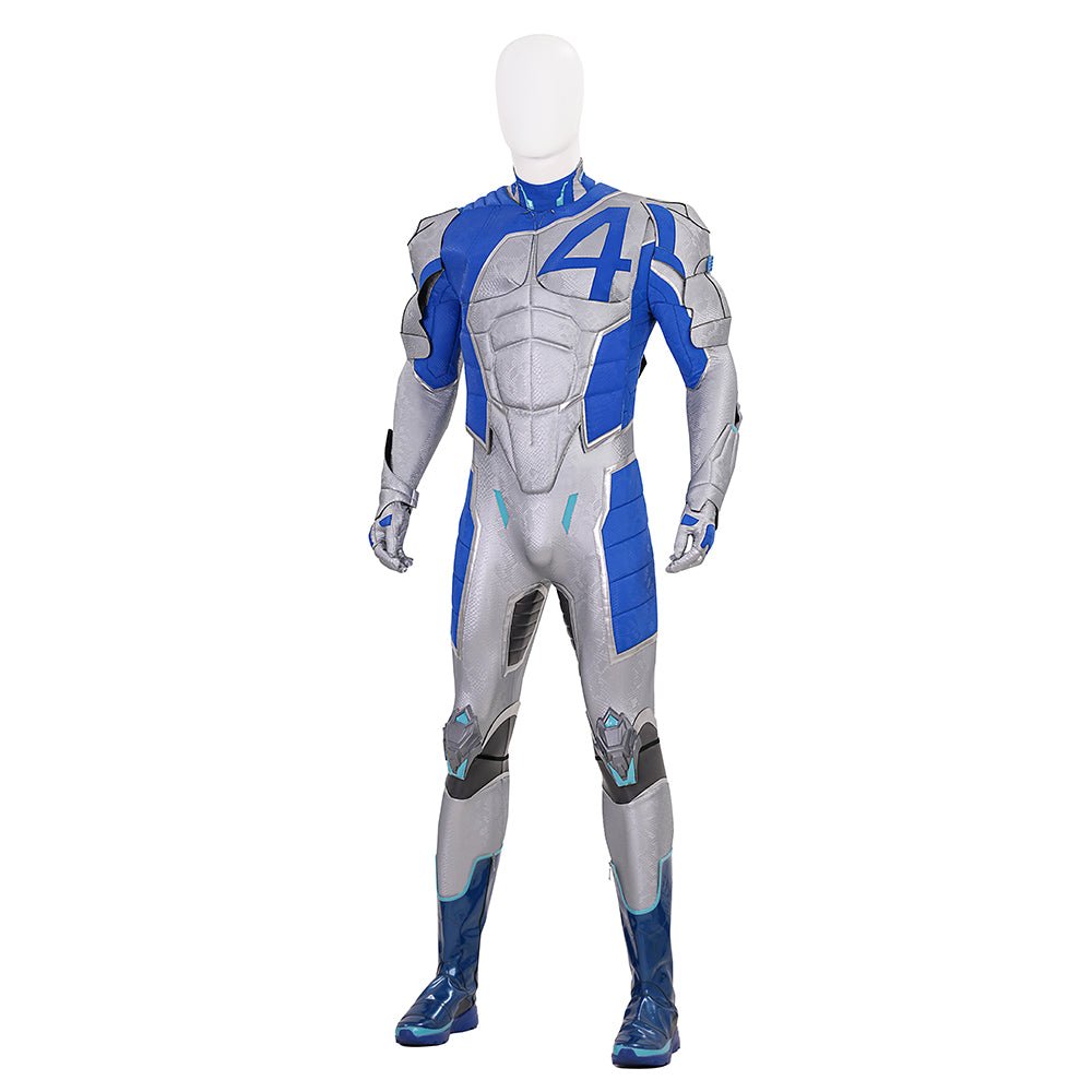 Traje de Cosplay de Mr. Fantastic de Marvel Contest of Champions - Fantasia Cosera