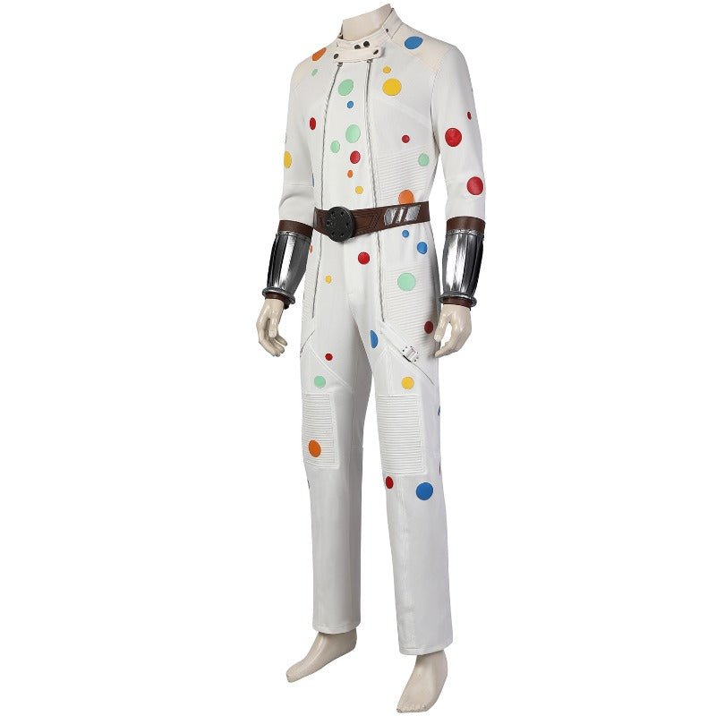 Traje de Cosplay de Polka-Dot Man de The Suicide Squad 2 para Halloween con Zapatos - Fantasia Cosera