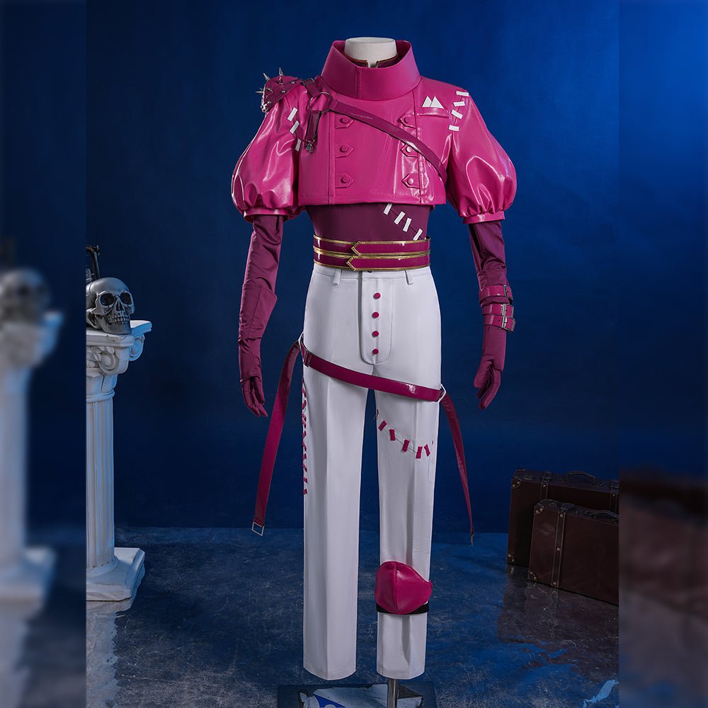 Traje de Cosplay de Aesop Carl Serie Cyberpunk de Identity V - Quinta Personalidad - Fantasia Cosera