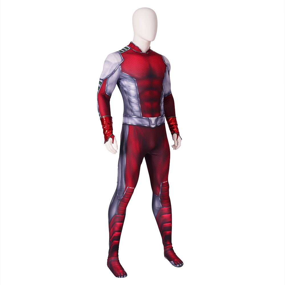 Traje de Cosplay de Beast Boy Gar Logan de Titans Temporada 4 - Spandex - Fantasia Cosera