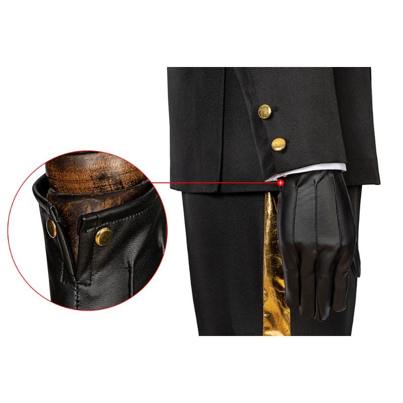 Traje de Cosplay Twisted Wonderland Azul Floyd Jade Conjunto Completo para Halloween - Fantasia Cosera