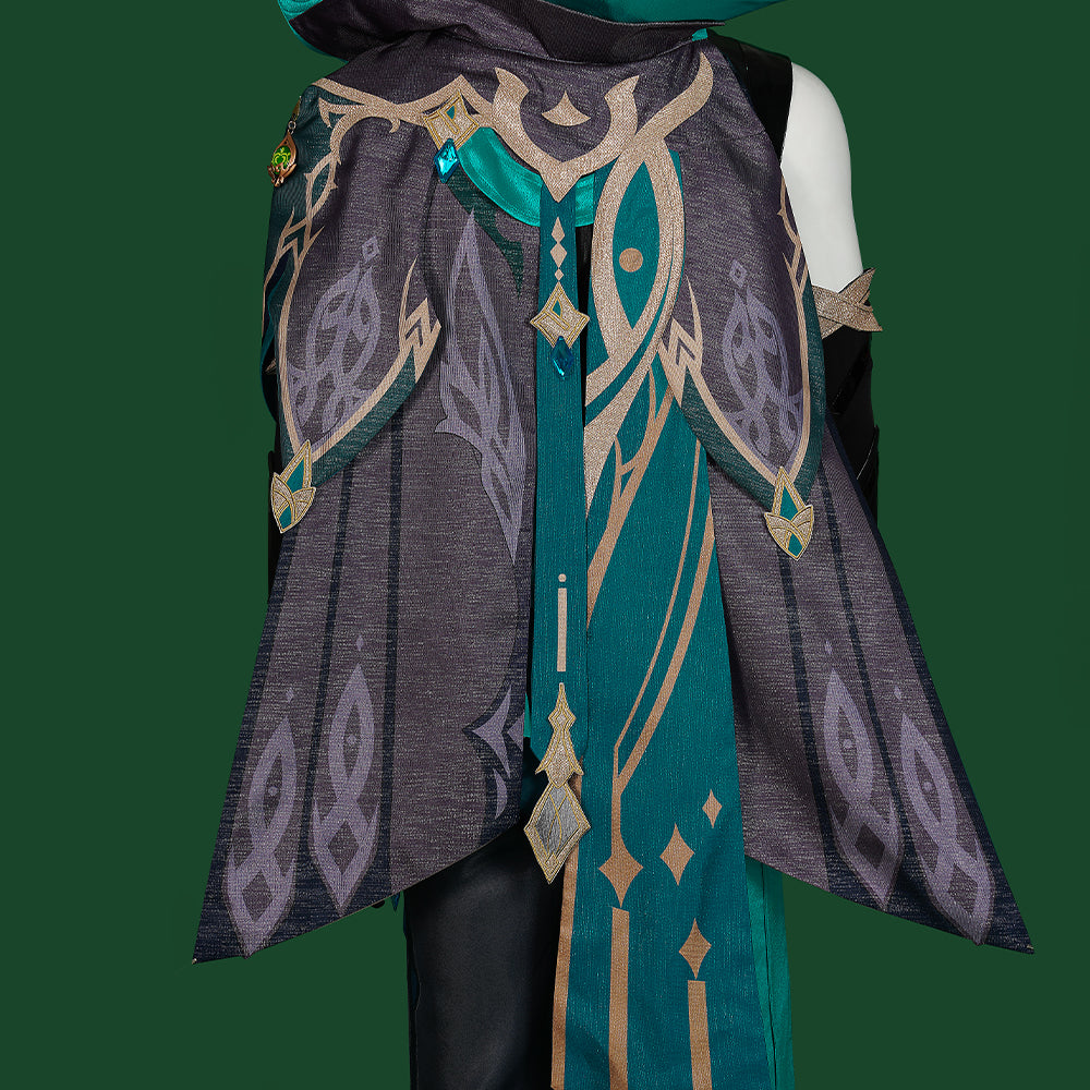 Traje de Cosplay de Alhaitham para Fans de Genshin Impact - Fantasia Cosera