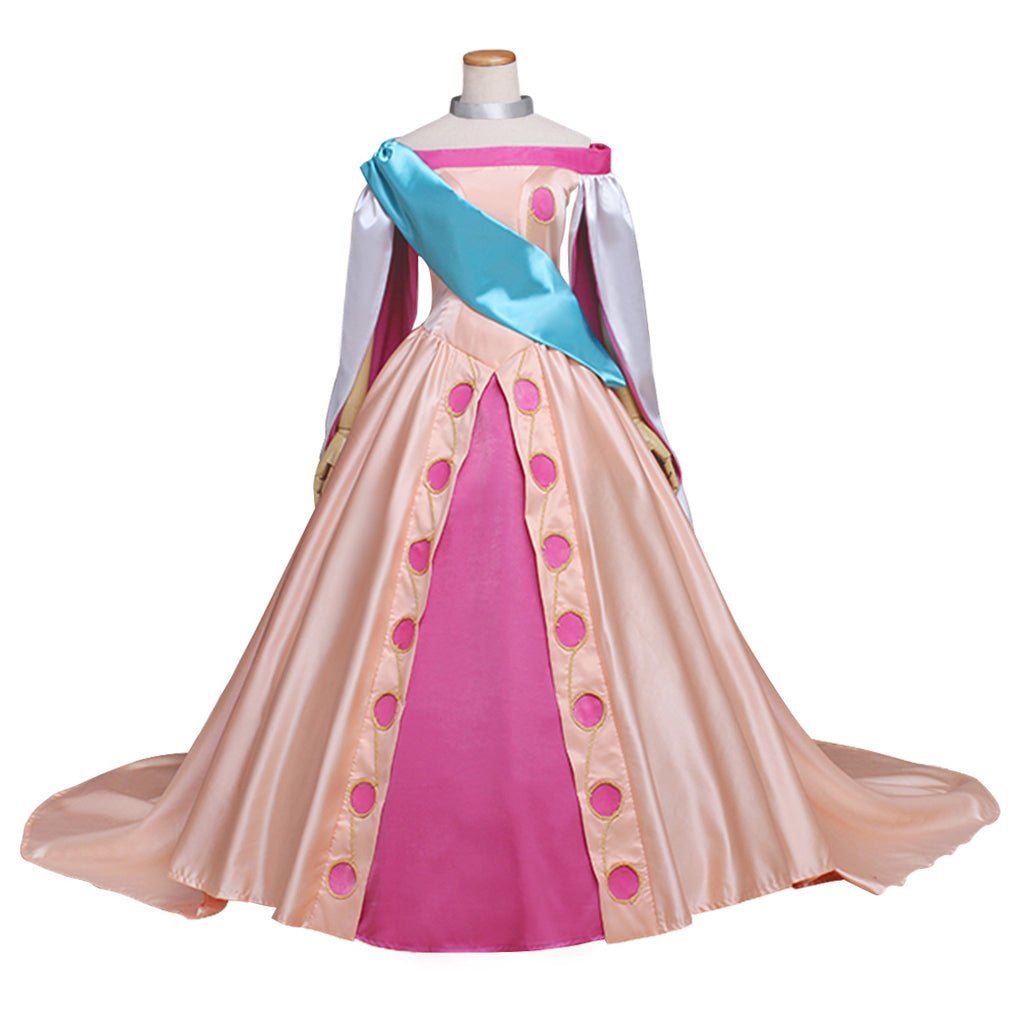 Vestido de Cosplay de Princesa Anastasia | Elegante Vestido Inspirado en Disney para Mujeres en Eventos y Cosplay - Fantasia Cosera