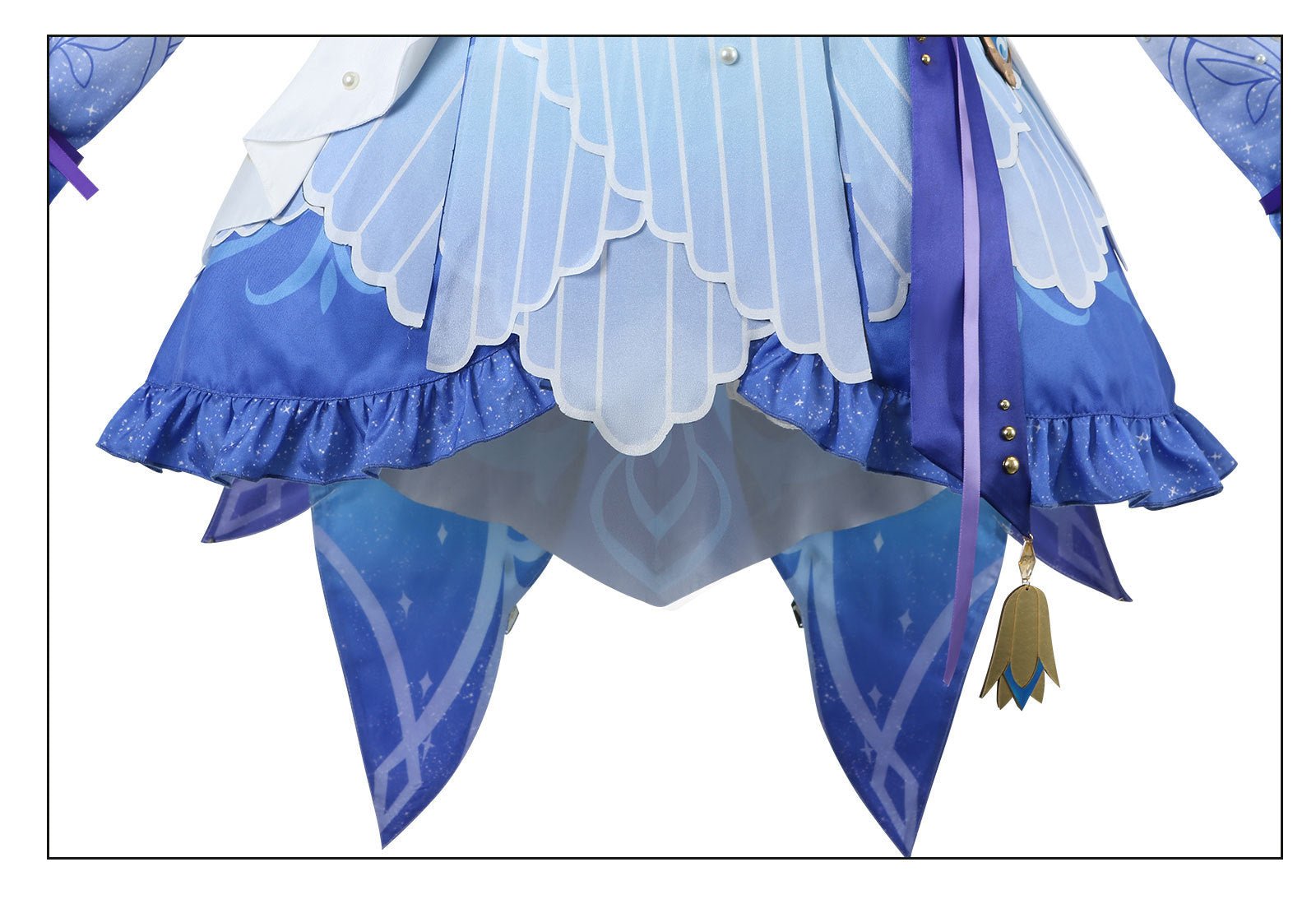 Traje de Cosplay de Nilou de Genshin Impact – Elegante Outfit Chabon Breath - Fantasia Cosera