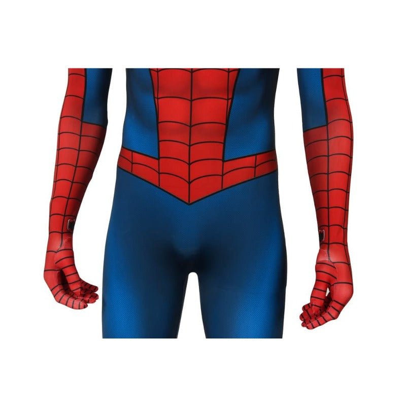 Traje Zentai 3D de Spider-Man - Disfraz de Cosplay Genial de PS4 para Halloween - Fantasia Cosera