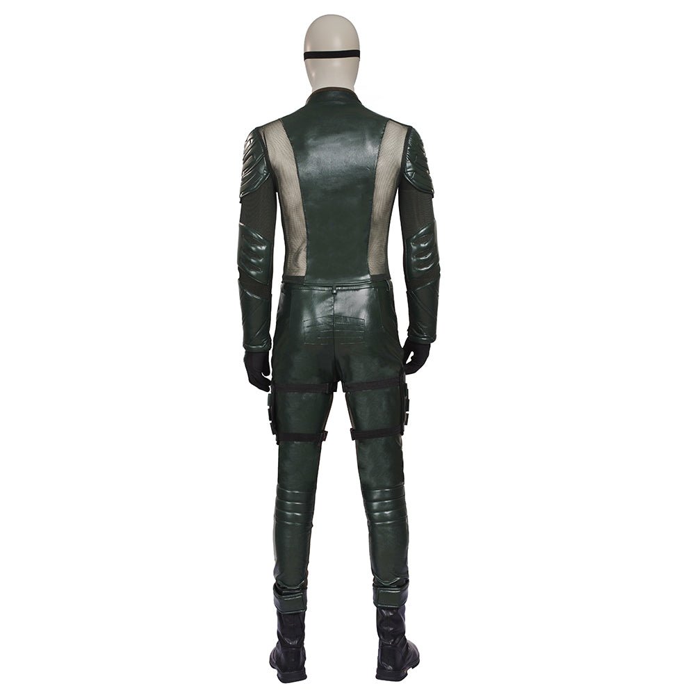Traje de Cosplay de Oliver Queen Temporada 5 Flecha Verde - Outfit de Alta Calidad de la Serie de TV - Fantasia Cosera