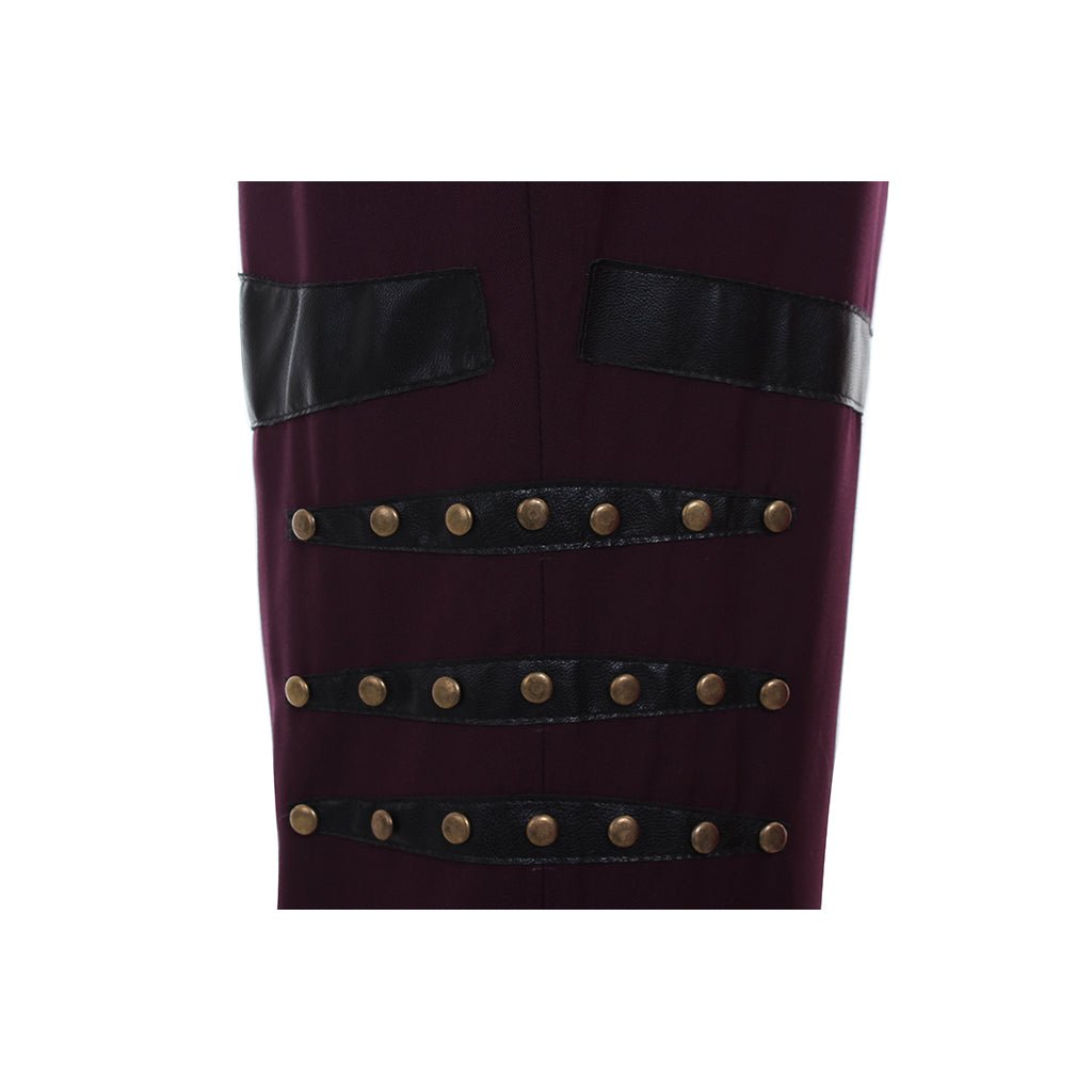 Traje de Cosplay de Mal de Descendientes - Conjunto de Chaqueta y Pantalones Hechos a Medida para Halloween - Fantasia Cosera