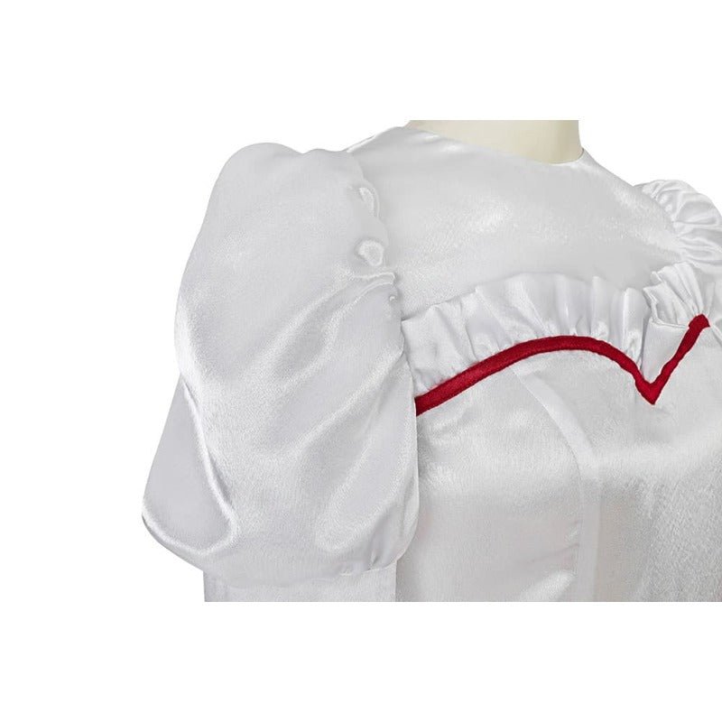 Disfraz de Novia Fantasma Annabelle Halloween Vestido Largo Princesa Blanco - Fantasia Cosera