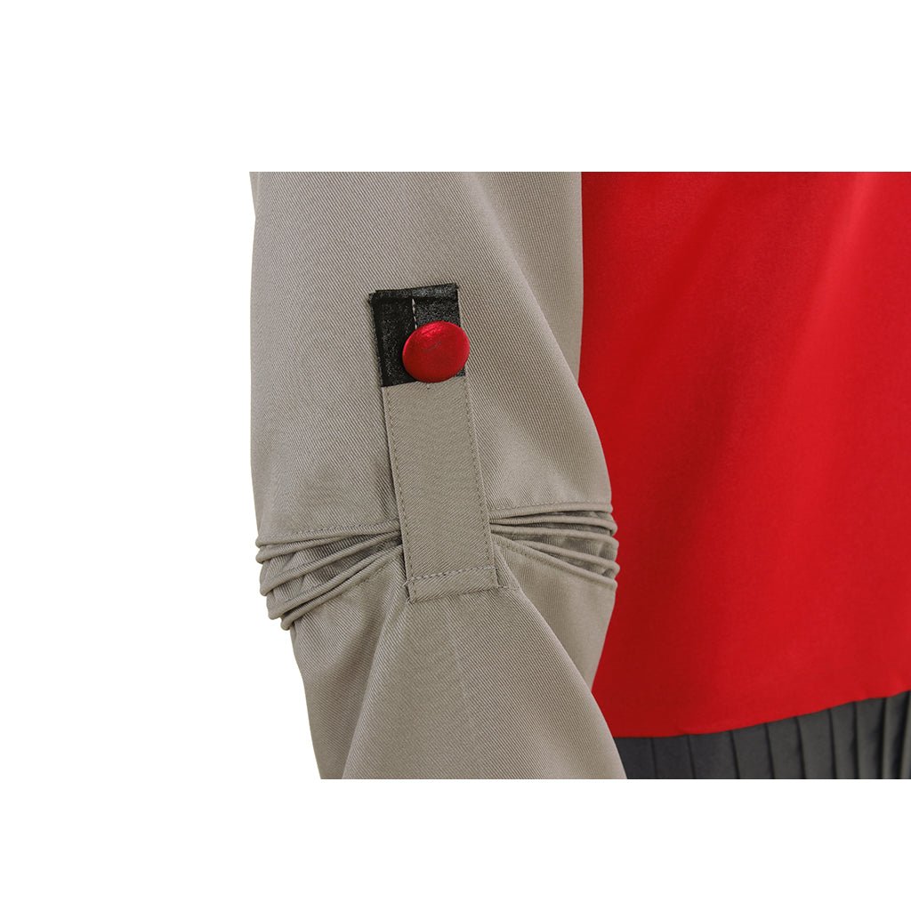 Traje de Cosplay de Regreso al Futuro - Chaqueta en Naranja, Blanco y Rojo - Fantasia Cosera