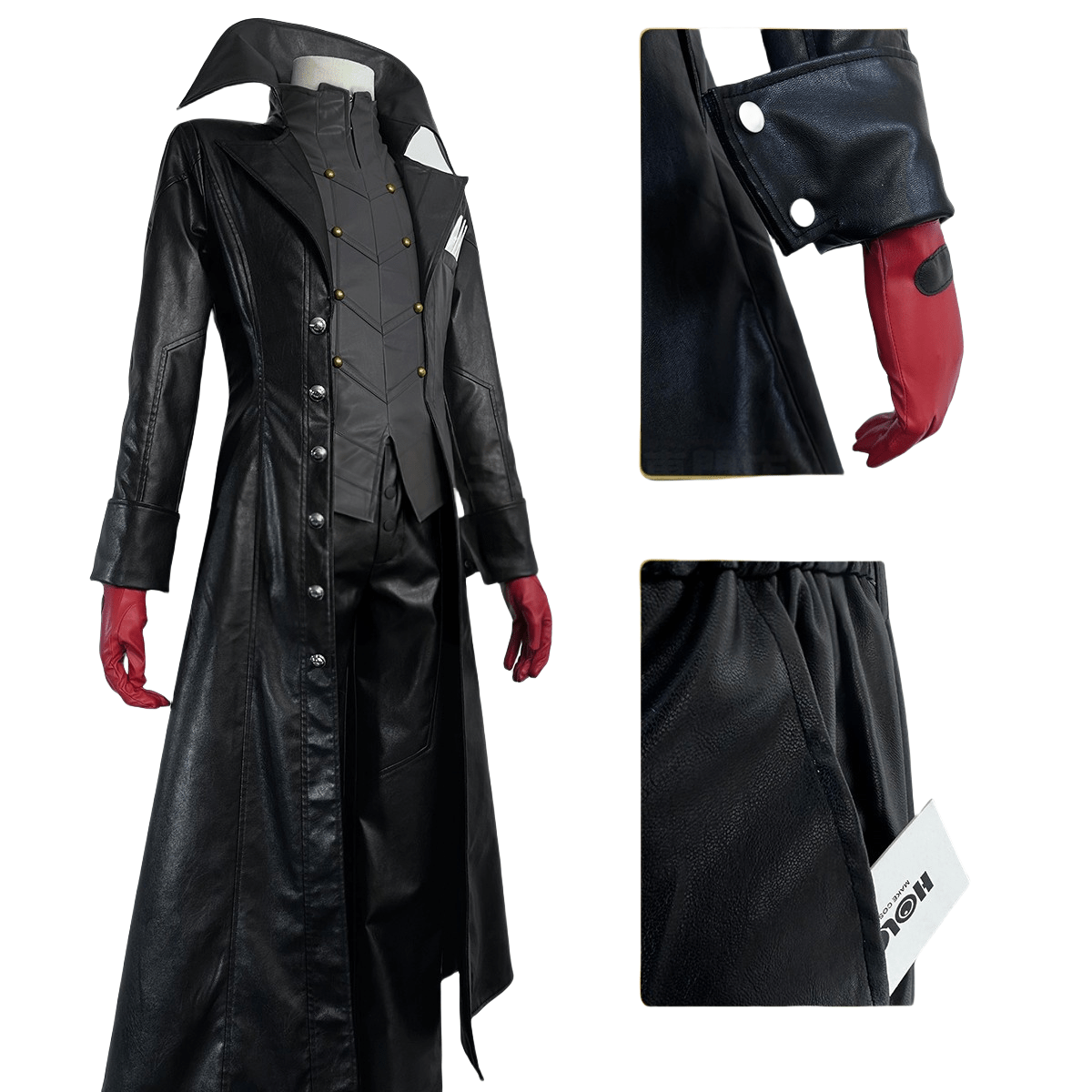 Traje de Cosplay de Ren Amamiya (Joker) de Persona 5 - Outfit de Personaje de Juego de Alta Calidad - Fantasia Cosera