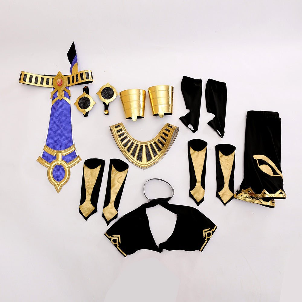 Traje de Cosplay de Cyno de Genshin Impact – Ideal para Entusiastas del Role-Playing - Fantasia Cosera