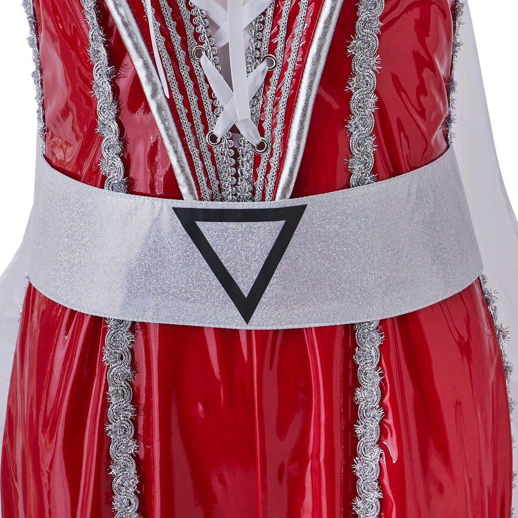 Traje de Cosplay Musical Mamma Mia | Disfraz de Disco Mama 70's | Traje Escénico Amarillo - Fantasia Cosera