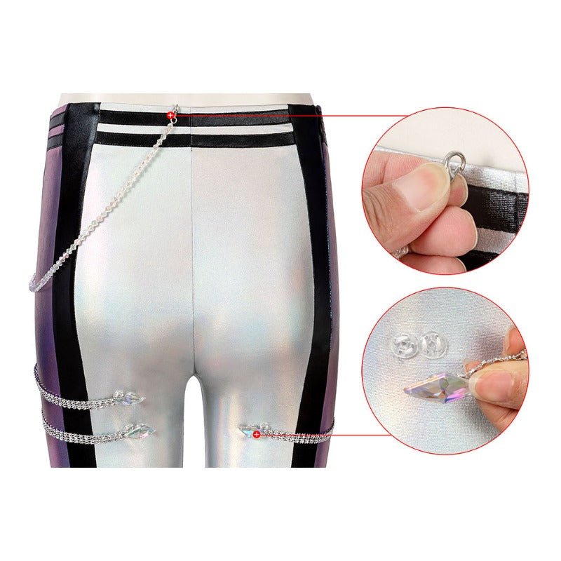 Traje de Cosplay de Kai'Sa Hija del Vacío para Halloween y Carnaval - Fantasia Cosera