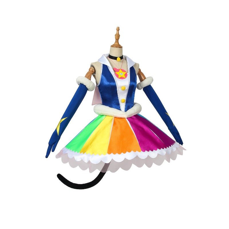 Vestido de Fantasía Lolita Cure Cosmo Yuni de Star Twinkle Pretty Cure - Fantasia Cosera