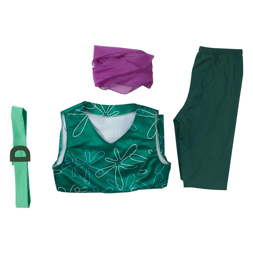 Traje de Cosplay de Disgust | Vestido Verde para Mujer | Disfraz de Fiesta de Halloween - Fantasia Cosera