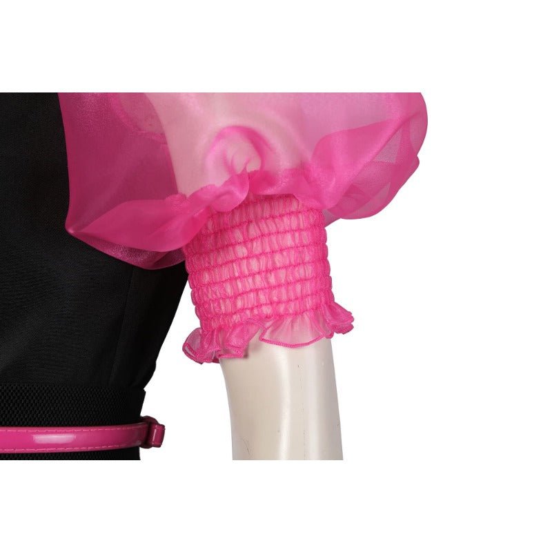 Traje de Cosplay de Draculaura de Monster High para Halloween y Carnaval Vestido Negro - Fantasia Cosera