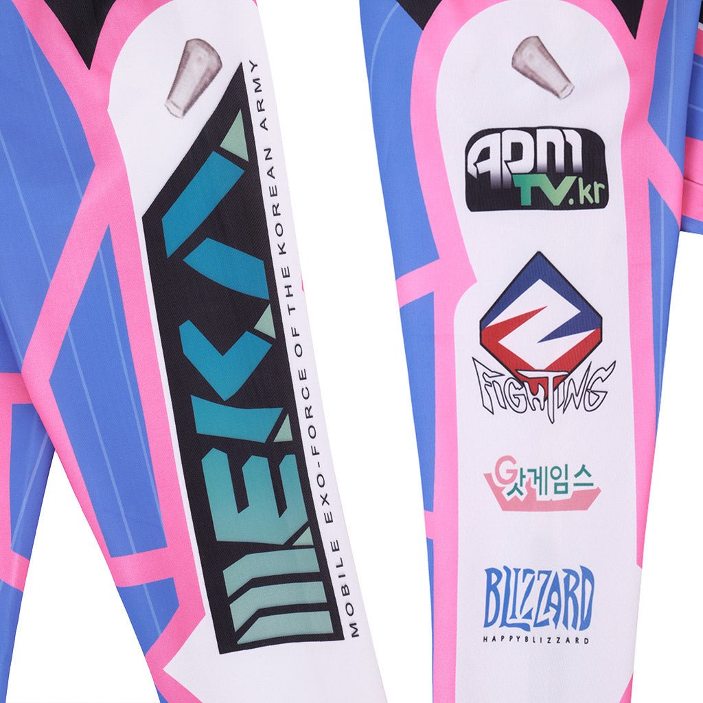 Traje Zentai D.Va Overwatch Cosplay para Gamers y Fans del Cosplay - Fantasia Cosera