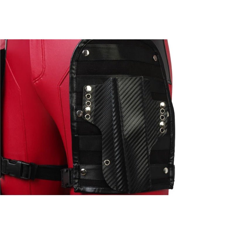 Traje de Cosplay Crimson Comediante - Disfraz de Captain Pool para Halloween y Comic-Con - Fantasia Cosera