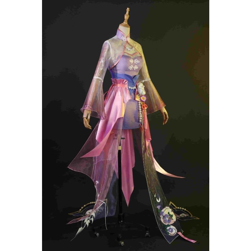 Traje de Cosplay de Wang Zhao Jun de Honor of Kings - Elegante Atuendo para Fans - Fantasia Cosera
