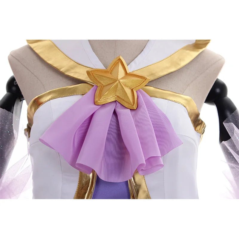 Traje de Cosplay de Janna Guardiana Estelar de LOL para Mujer - Uniforme para Halloween y Fiestas - Fantasia Cosera