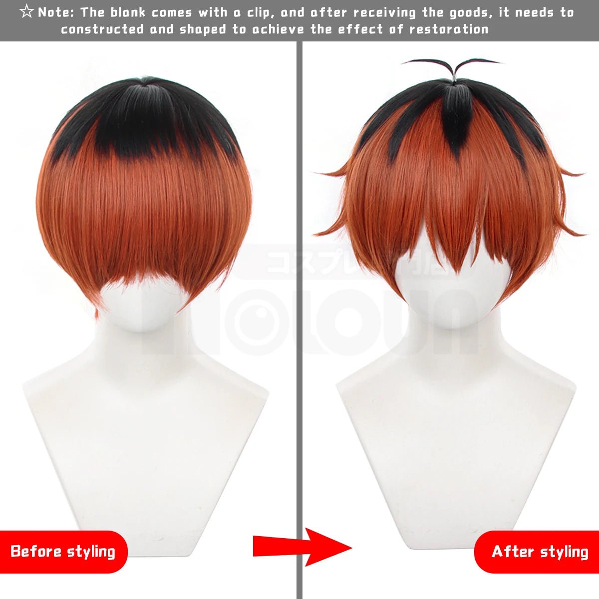 Peluca Cosplay de Stark de Frieren: Más Allá del Viaje, Anime, Halloween, Regalo - Fantasia Cosera