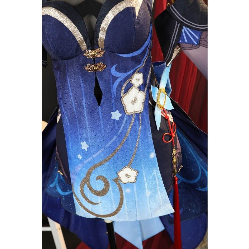 Traje de Cosplay de Ganyu Nueva Piel de Primavera - Atuendo de Anime para Adultos - Fantasia Cosera