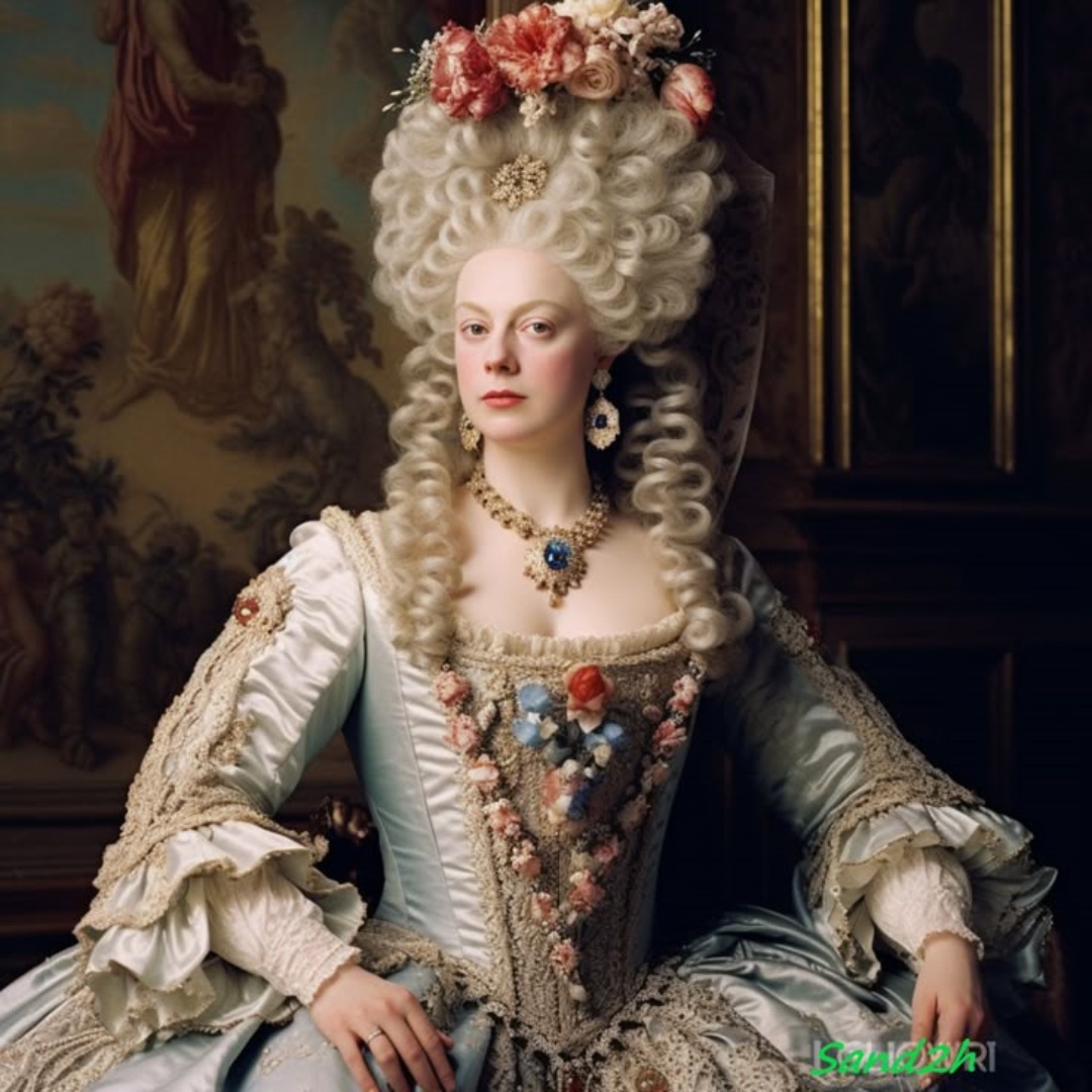 Marie Antoinette Cosplay Costume -Traje de María Antonieta para Cosplay - Fantasia Cosera