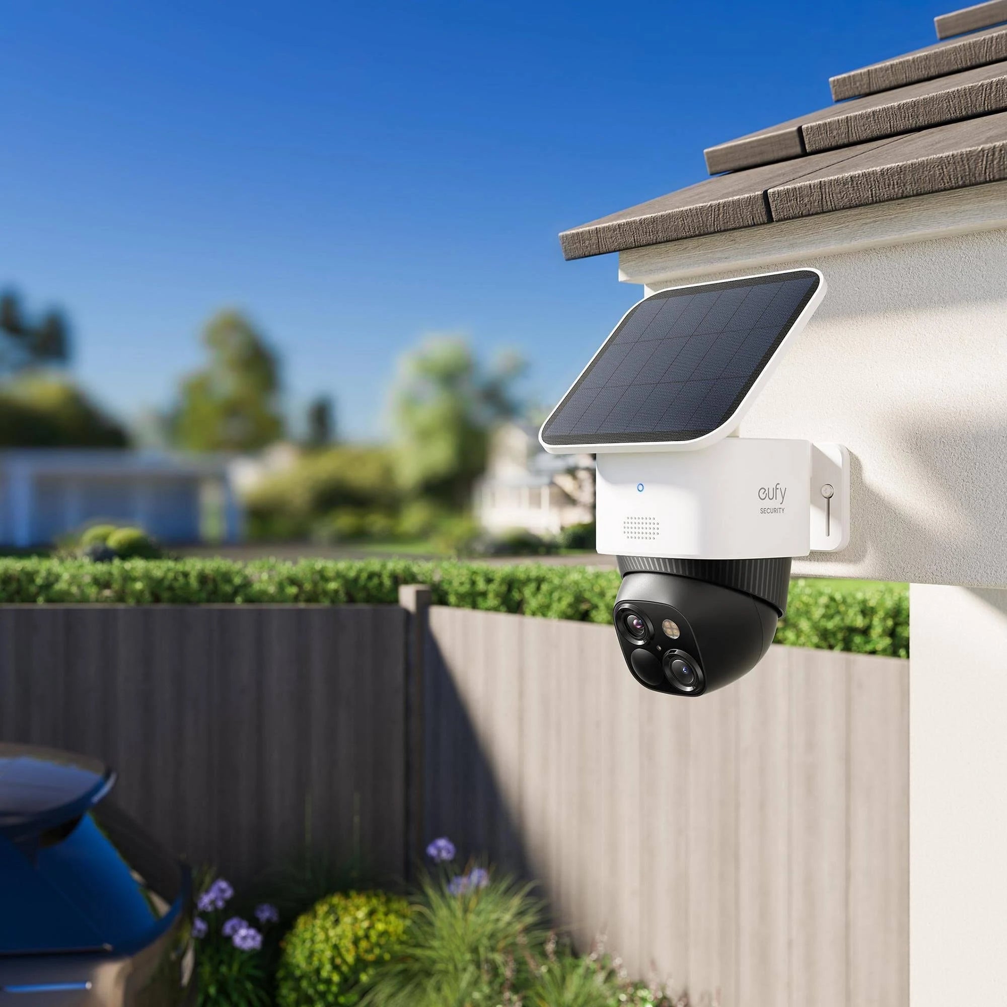 Eufy Security SoloCam S340 3K HD Solar-Powered Outdoor Security Camera - MadeInUSA