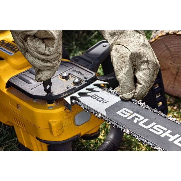 60V MAX FLEXVOLT LithiumIon 20 Brushless Cordless Chain Saw Kit 4.0 Ah - MadeInUSA