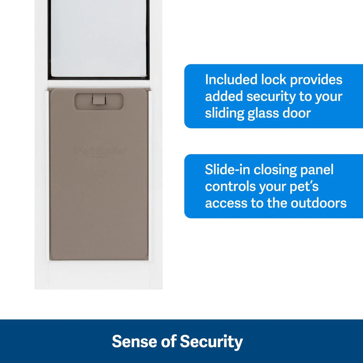 PetSafe Sliding 81in Glass Pet Door - MadeInUSA