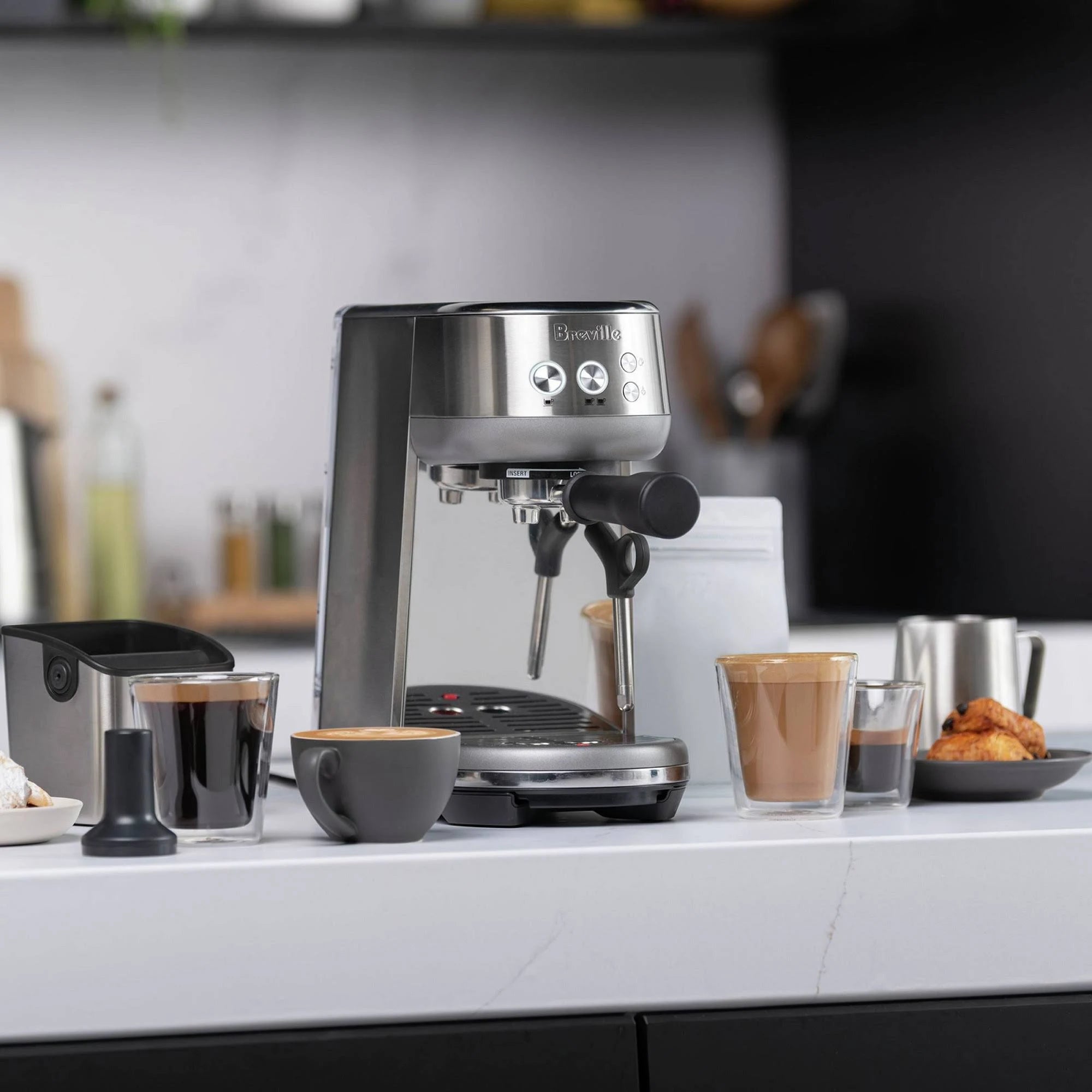 Breville Bambino Espresso Machine ,Stainless - MadeInUSA