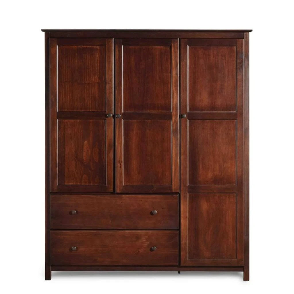 Grain Wood Furniture Sheila Armoire; Walnut - MadeInUSA
