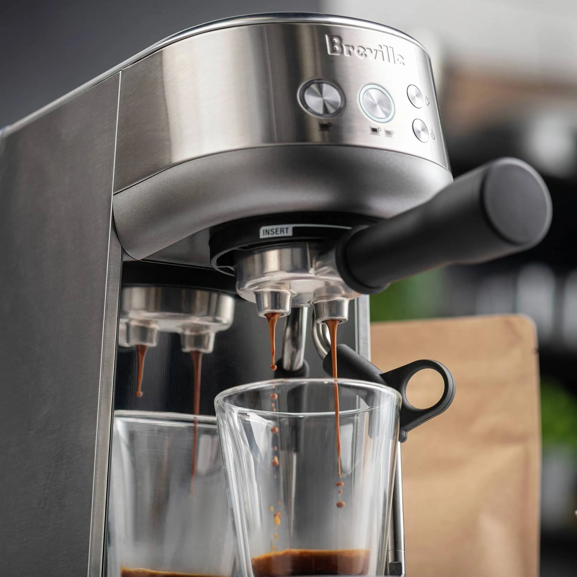 Breville Bambino Espresso Machine ,Stainless - MadeInUSA