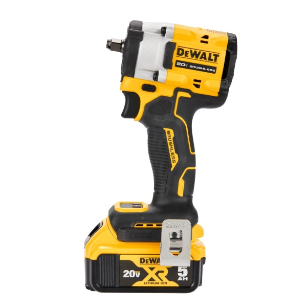 ATOMIC 20V MAX LithiumIon Brushless Cordless 38 Impact Wrench With Hog Ring Anvil Kit 5.0Ah - MadeInUSA