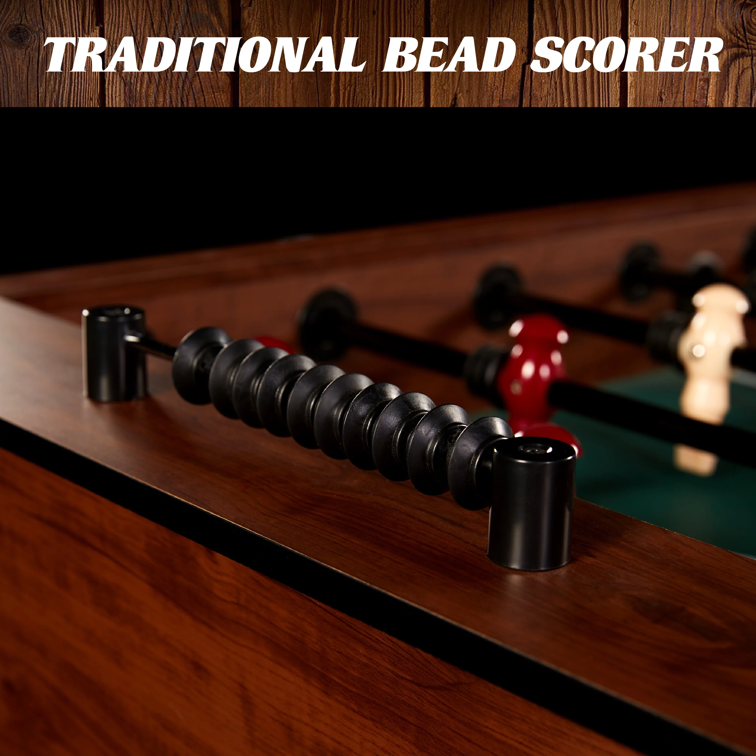Barrington 54 Furniture Style Foosball Game Table, 54 inch x 27.25 inch x 34 inch - MadeInUSA