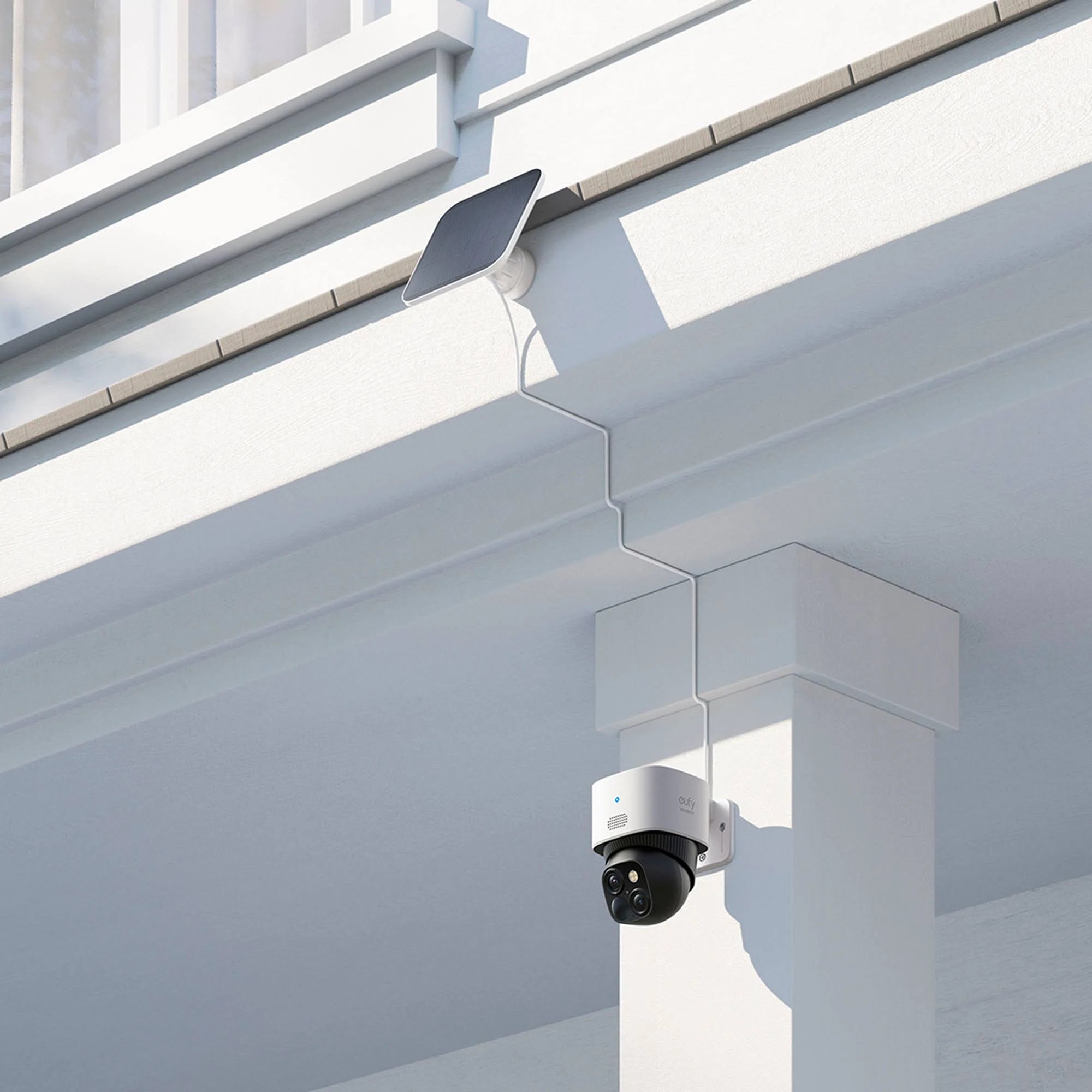 Eufy Security SoloCam S340 3K HD Solar-Powered Outdoor Security Camera - MadeInUSA